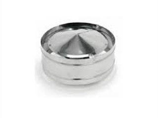Chapeu p/estufa inox 150 anti retorno